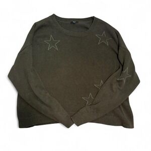 Rails green star sweater Size L